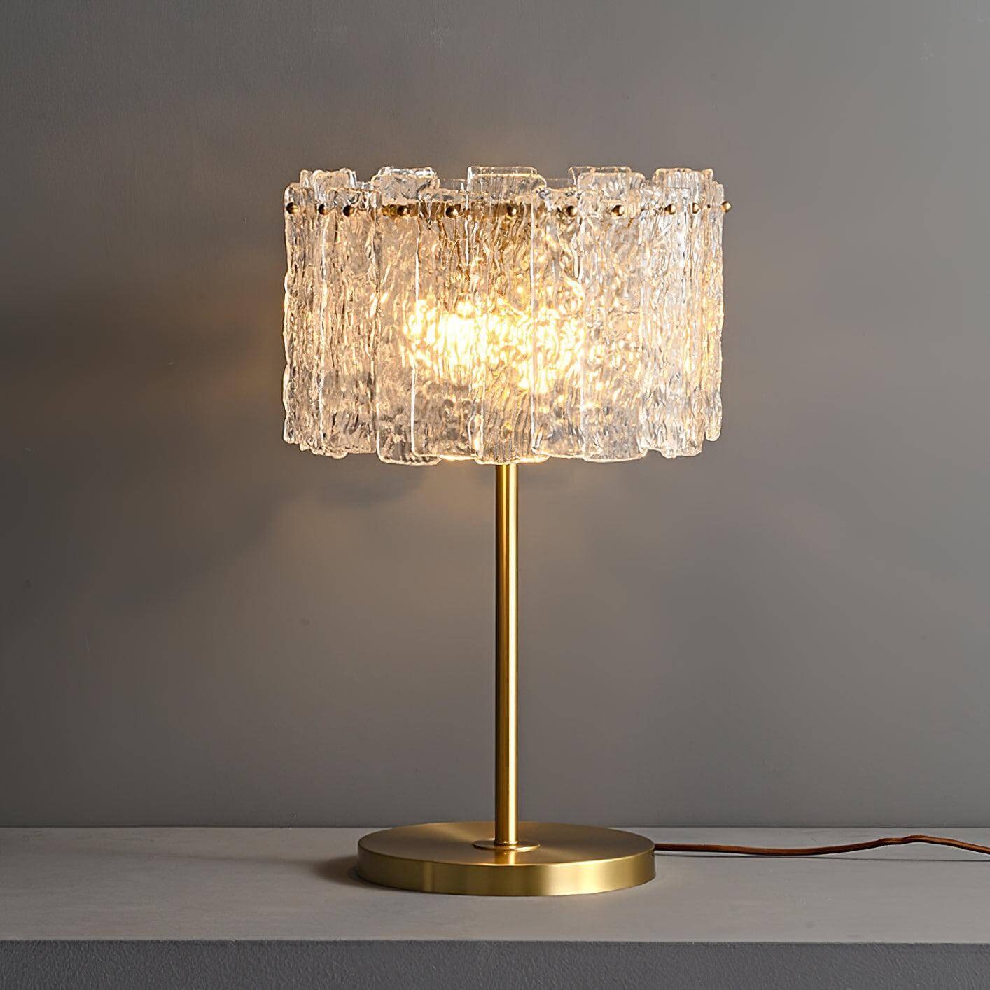 Lumiere Crystal Table Lamp