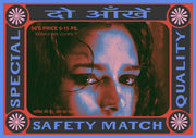 2 Ankhe Safety Match Framed Artwork