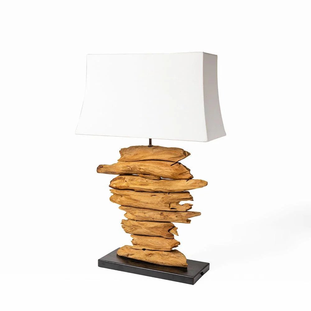 Driftwood Teak Lamp