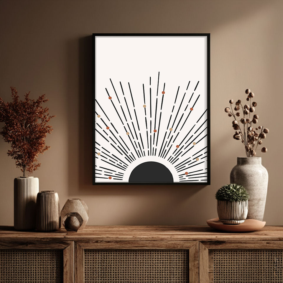 Raggio – Radiant Wall Painting