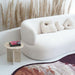 Buy Sofas - Faye Three Seater Boucle Sofa by Muun Home on IKIRU online store