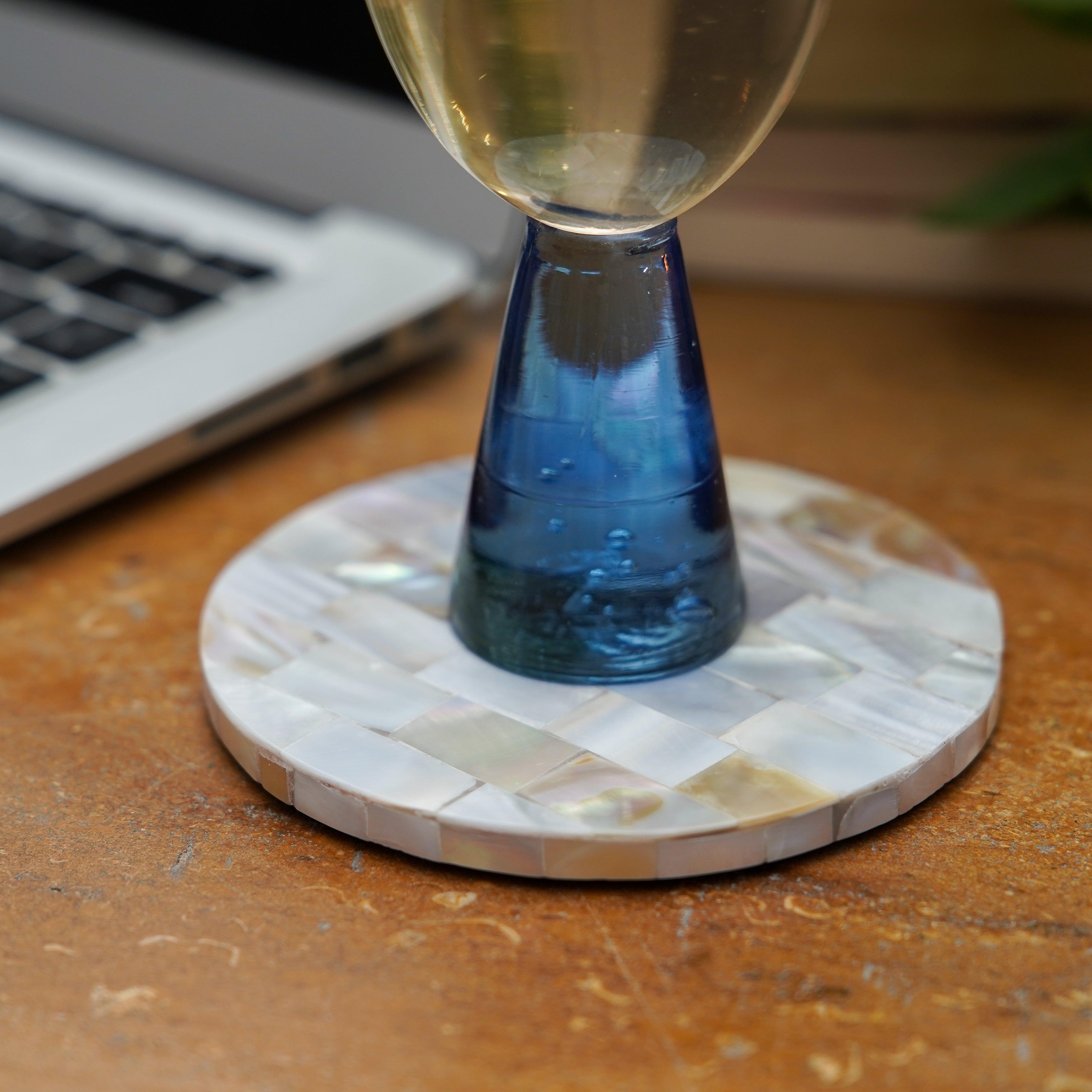 Mother of Pearl  Coaster