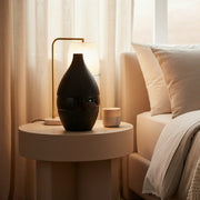Vesera Black Enamel Vase Large
