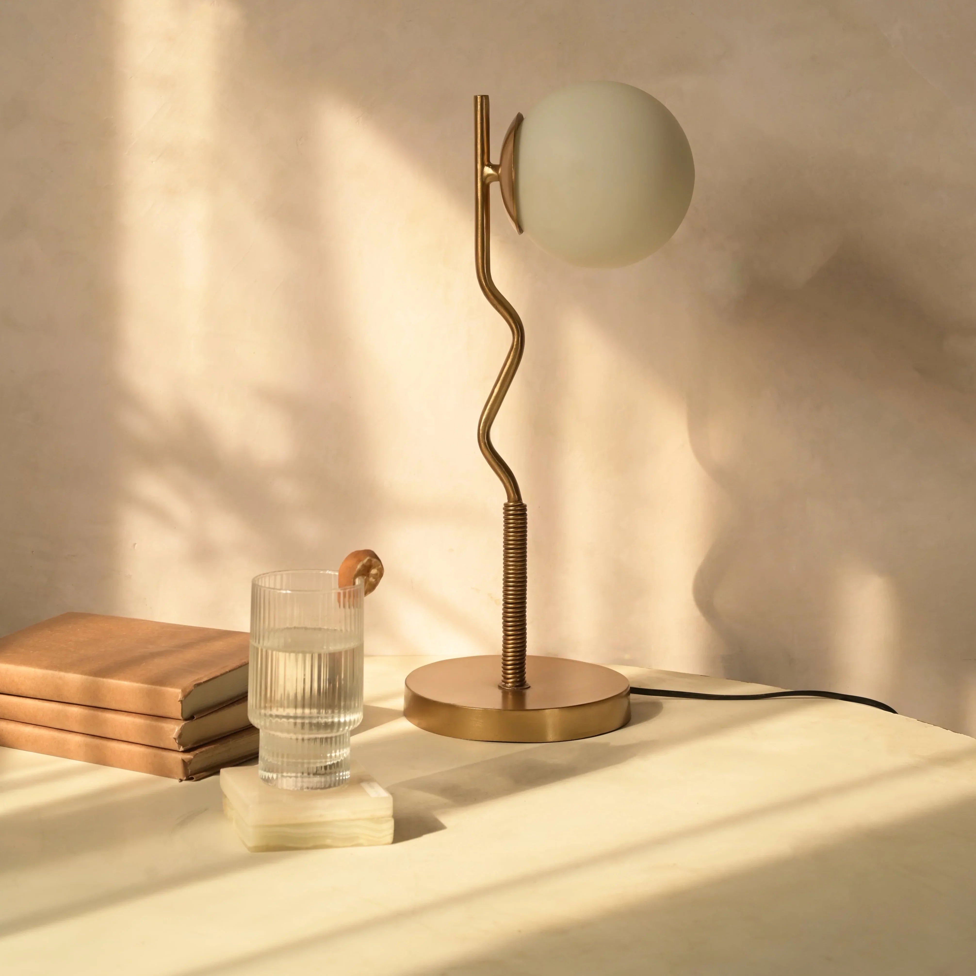 Tinge Designer Table Lamp Sculptural Modern Desk Lamp for Living B