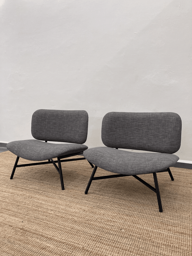 Madis Armchair | Fabric Upholstery, Metal