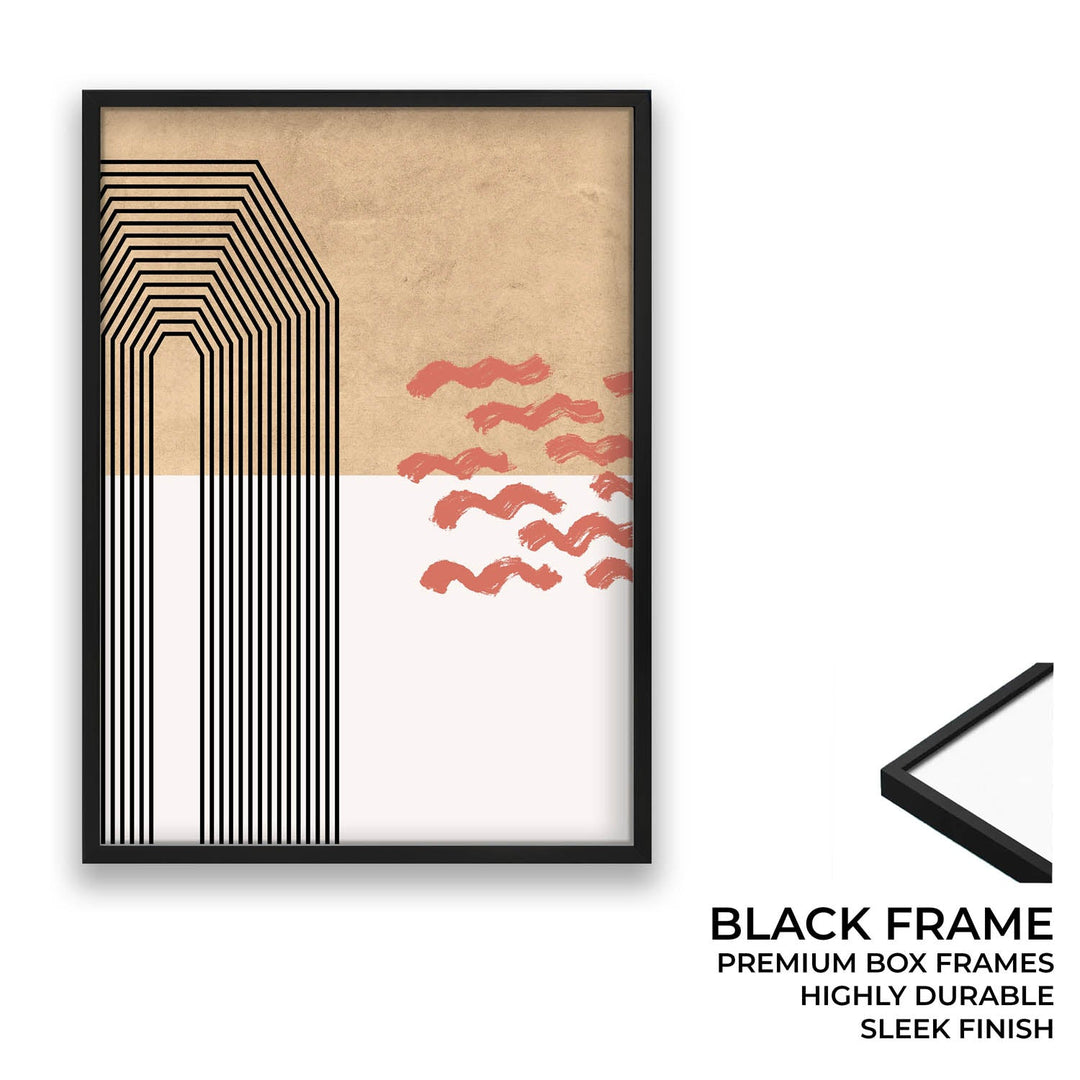 Wavescape Wall Painting