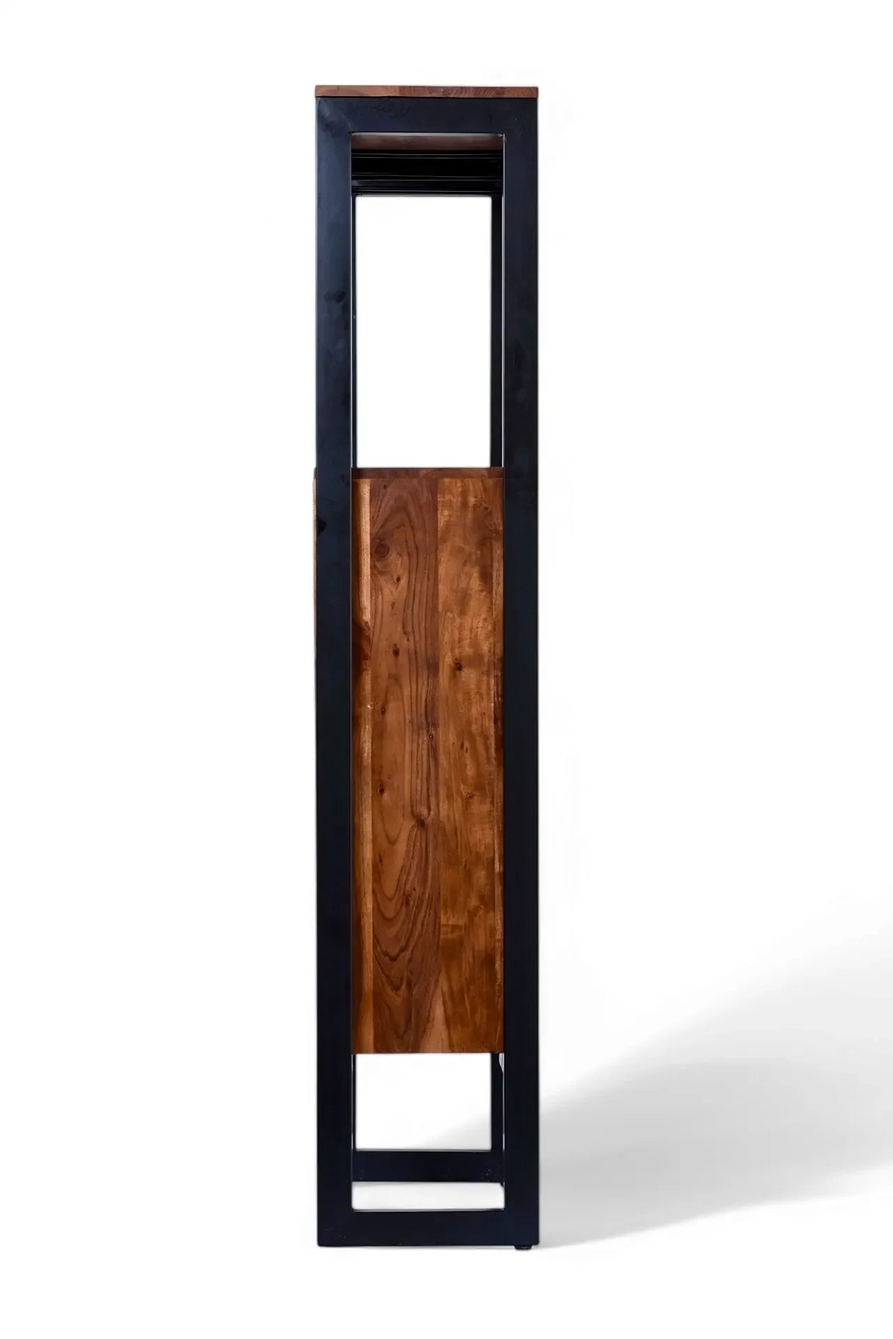 Penny Bar Cabinate | Metal + Acacia Wood