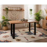 Oakland Dining Table Honey Finish