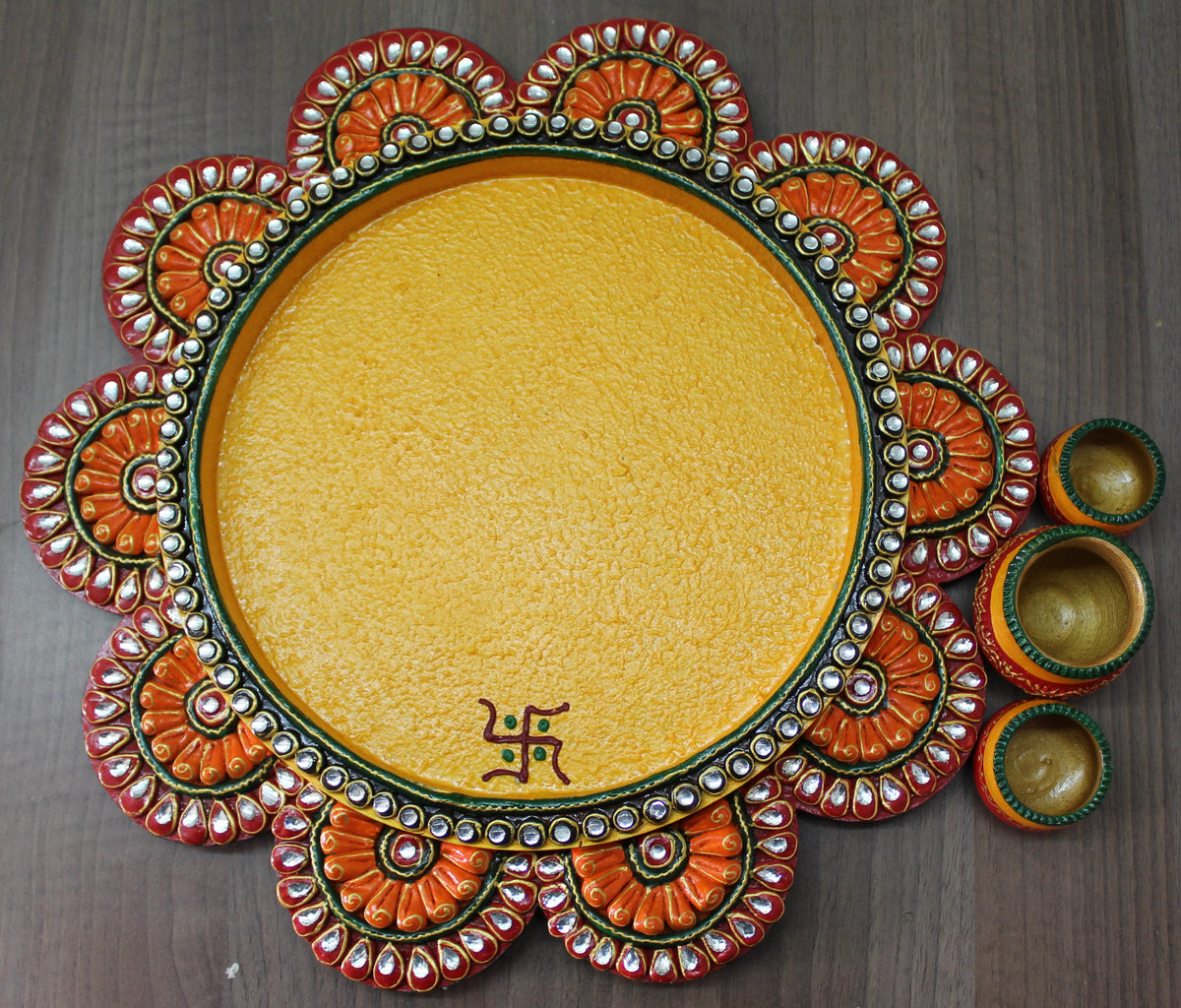 Flower Pooja Thali