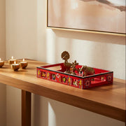 Handpainted Wooden Storage Tray
