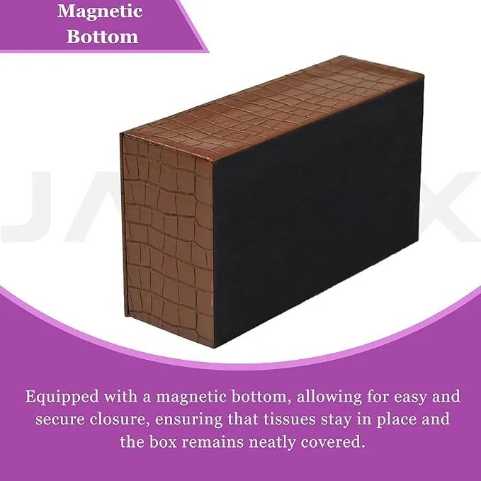 Leather Tissue Box-Bottle