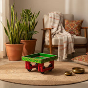Hand Painted Wooden Thela Tray