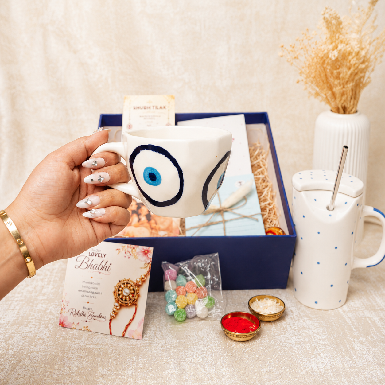 Nazar Se Surakshit Rakhi Hamper