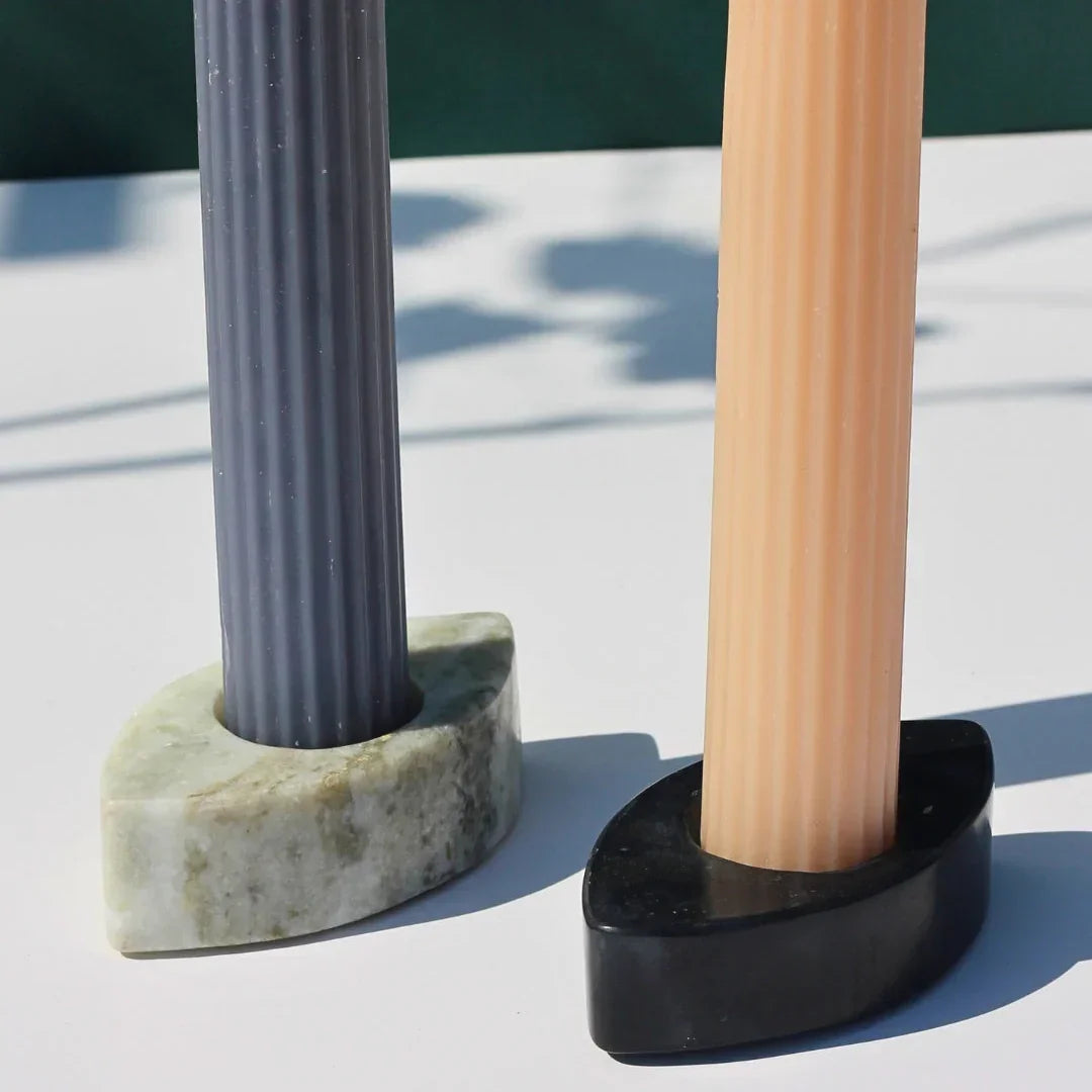 Marble Eyes T-Light Holder (Set of 2)
