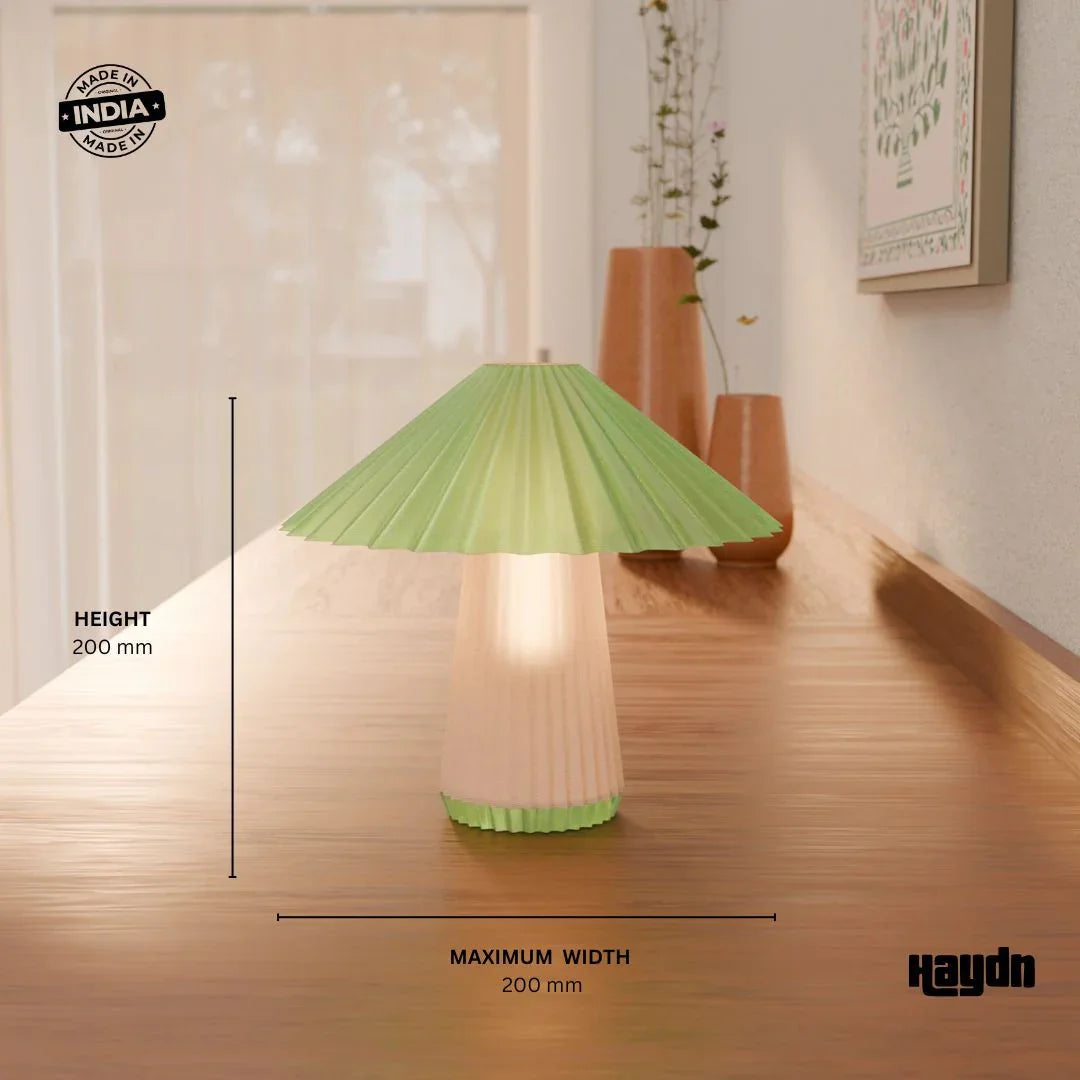 Aurora Flute Mushroom Table Lamp