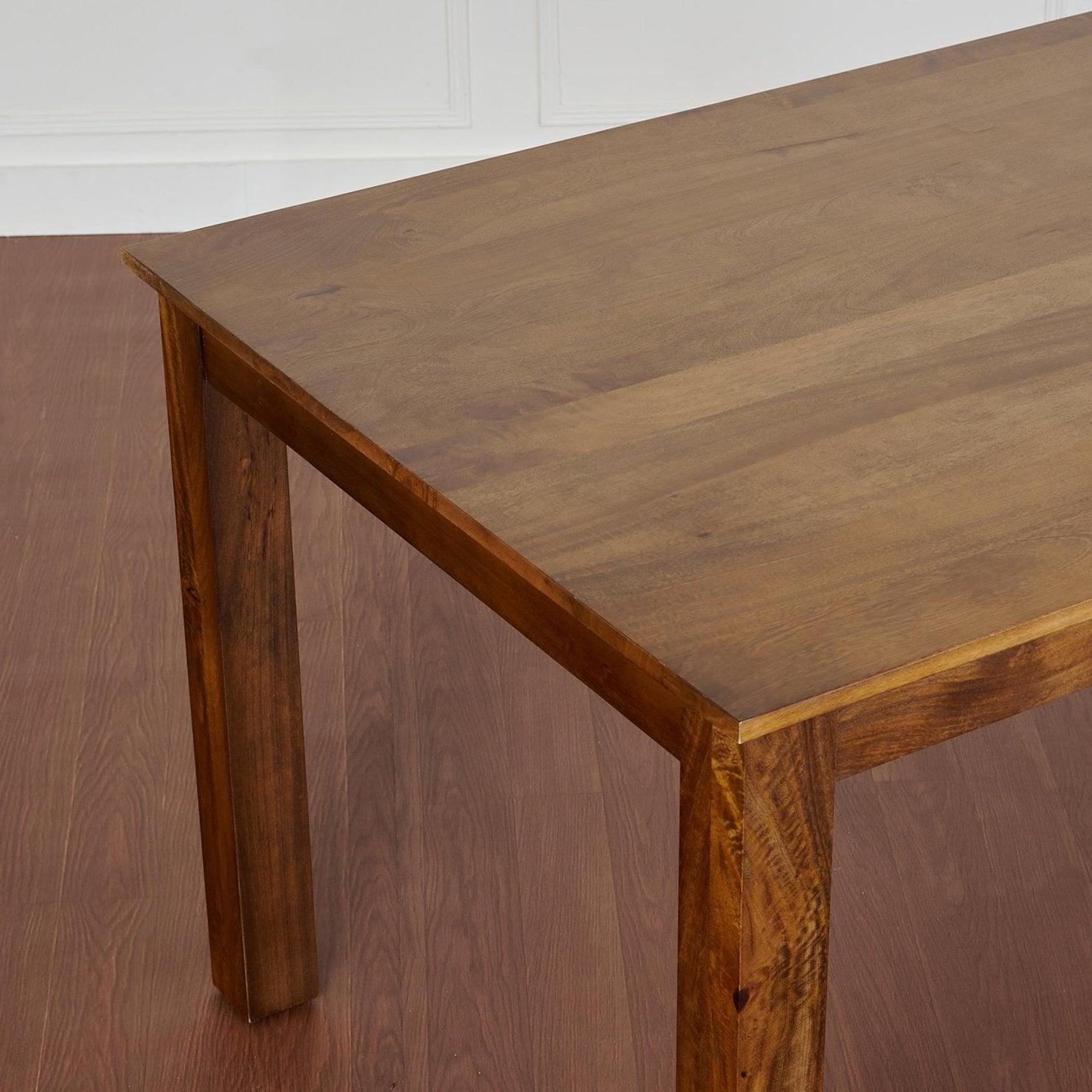 Wooden Study & Office Table | Premium Acacia Wood Work Desk | Dining Table (4 & 6 Seater Options)