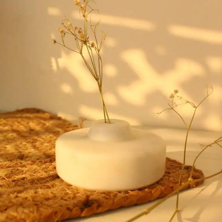 Mini Cylinder Vase | Marble