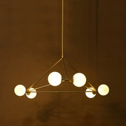 Solara Modern Pendant Light Lamp | Designer Ceiling Light for Dining & Living | Chandelier