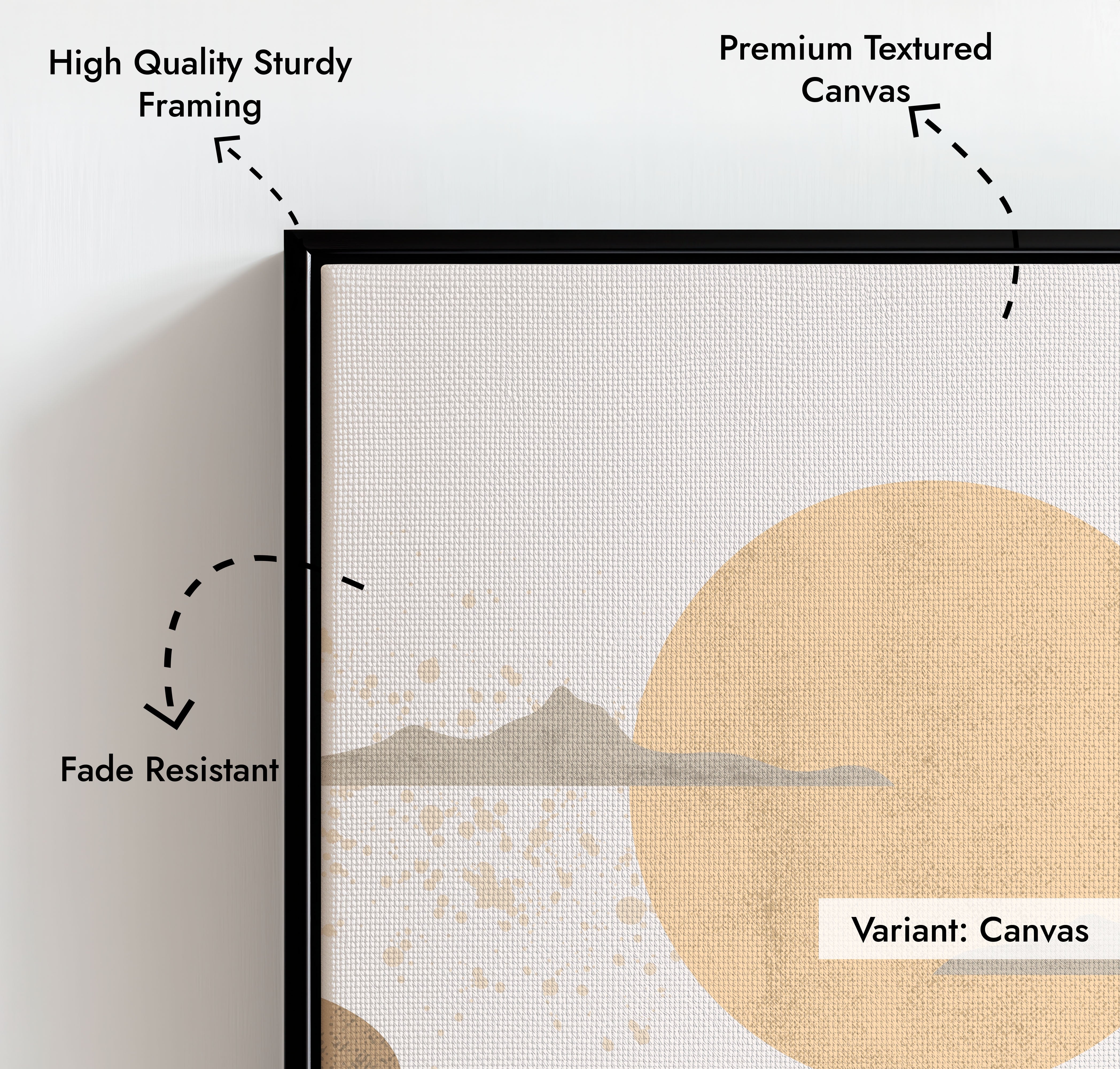 Dawn – Soft Morning Glow Wall Painting