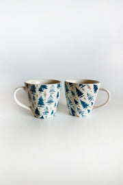 Frosted Pines Coffee Mug (Set of 2)