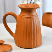 Premium Large Terracotta Flat-Base Jug
