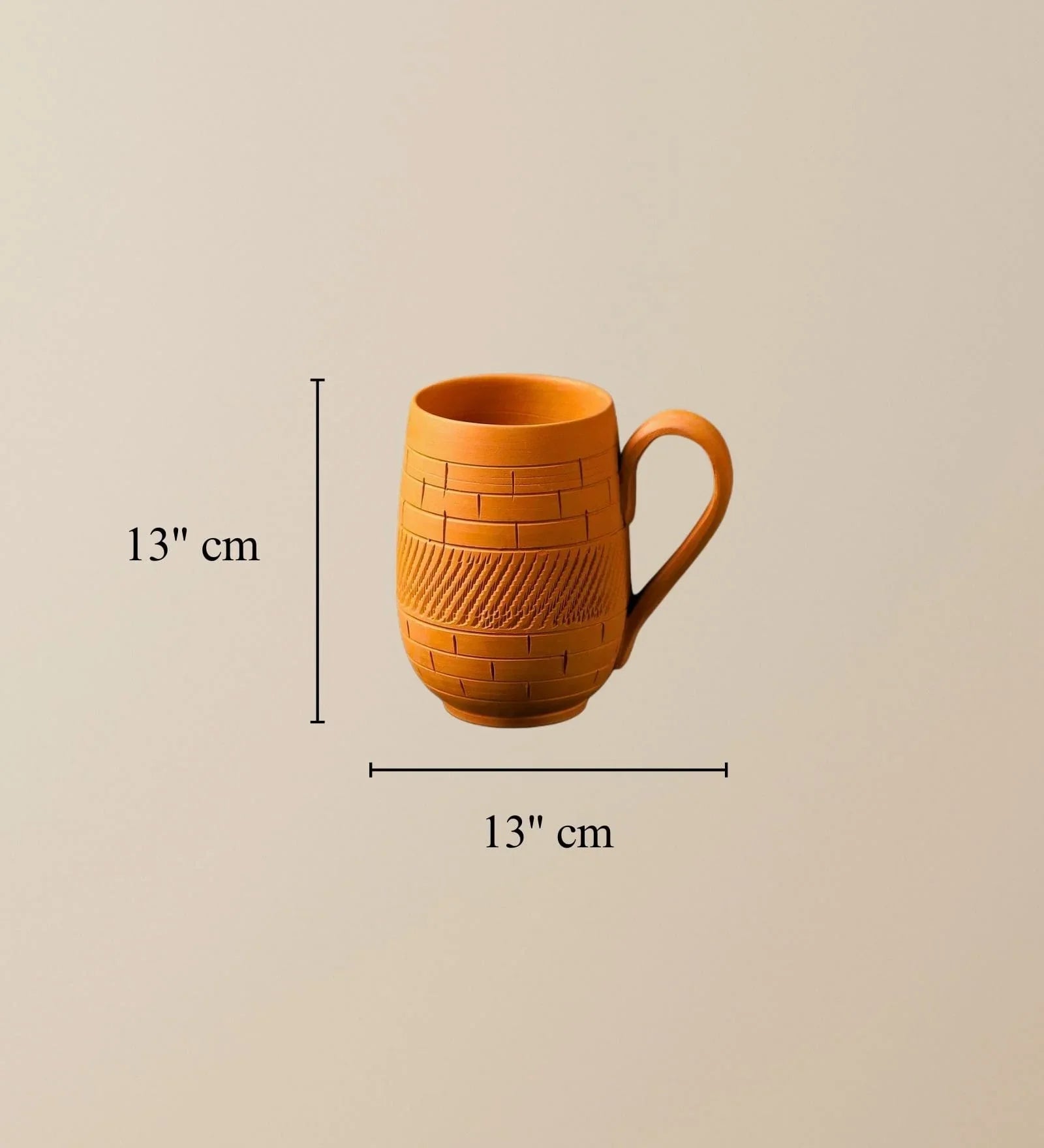 Terracotta Maharaja Jumbo Mug