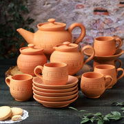 Terracotta Royal 15 Pcs Tea Cup Set