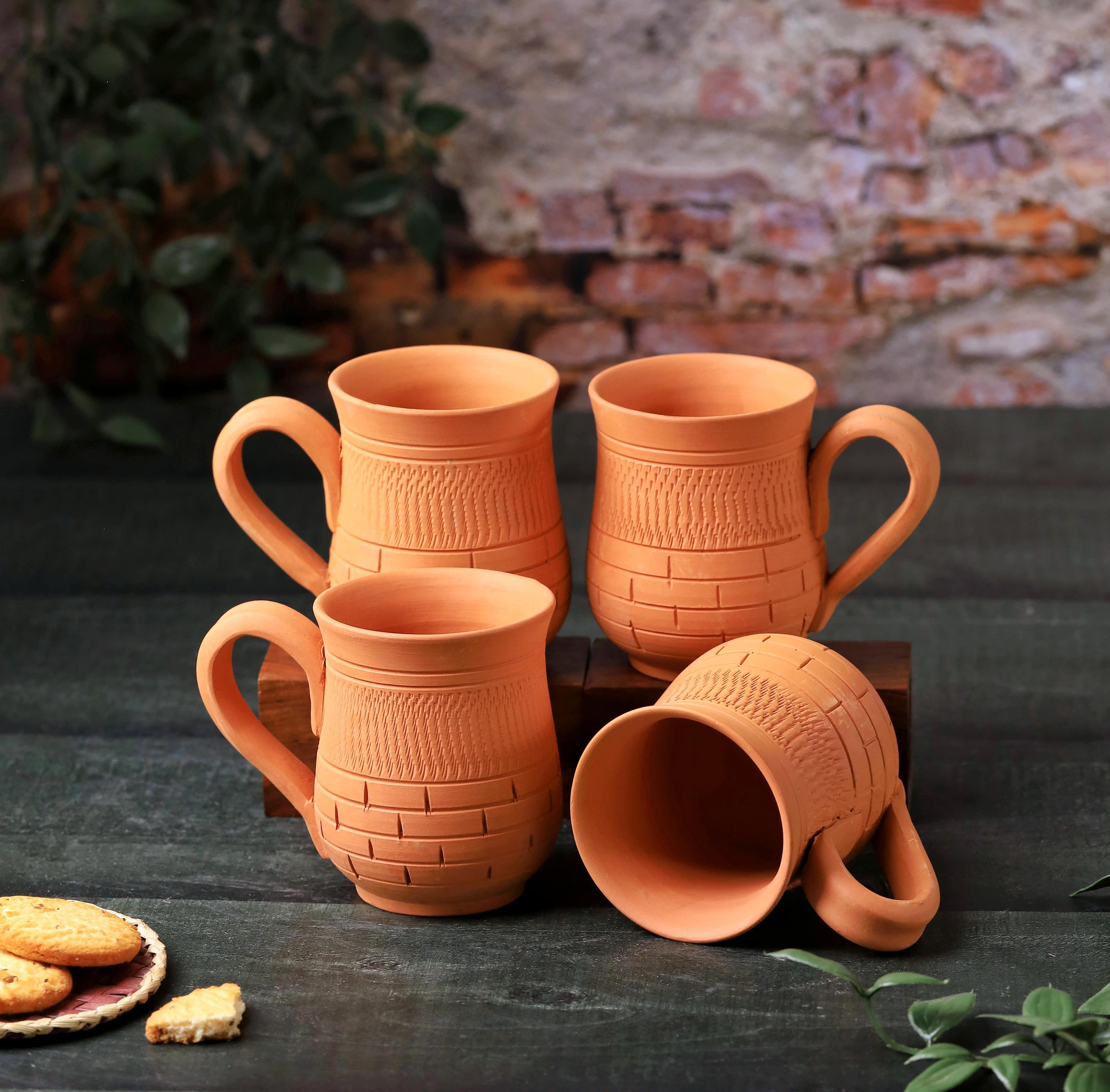 Terracotta Peshwa Coffee Mug
