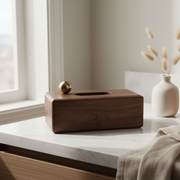 Ora -Laya Tissue Box Holder with Metal Orb