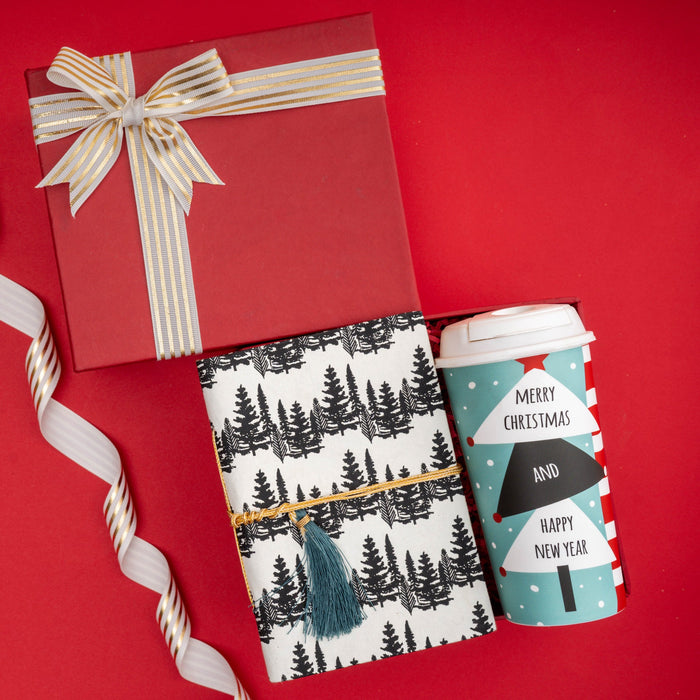 Merry Mornings | Joyful Christmas Mug Set for Cozy Moments