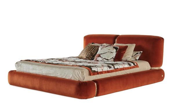 Taurus Designer Bed Cvali | BWR Commercial Plywood In Brown Color