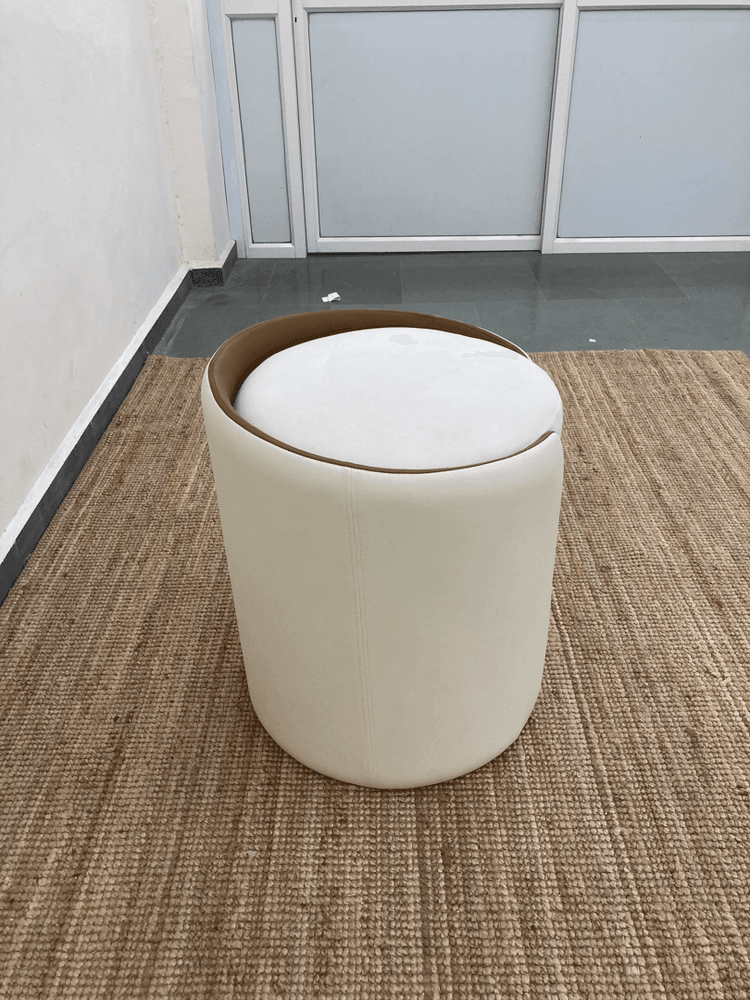 Glydia Ottoman | Fabric upholstery