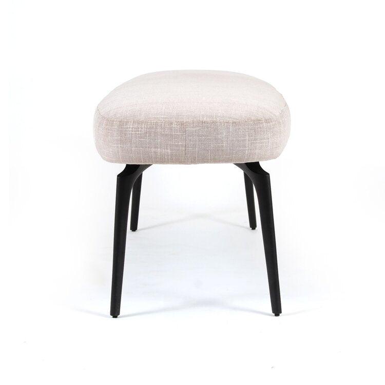 Lunar Bench | Mango Wood Cast Aluminum