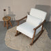 Buy Chair - Astra Boucle Rocking Chair by Muun Home on IKIRU online store