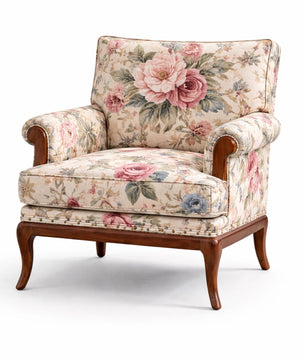 Akira Velvet Fabric Armchairs