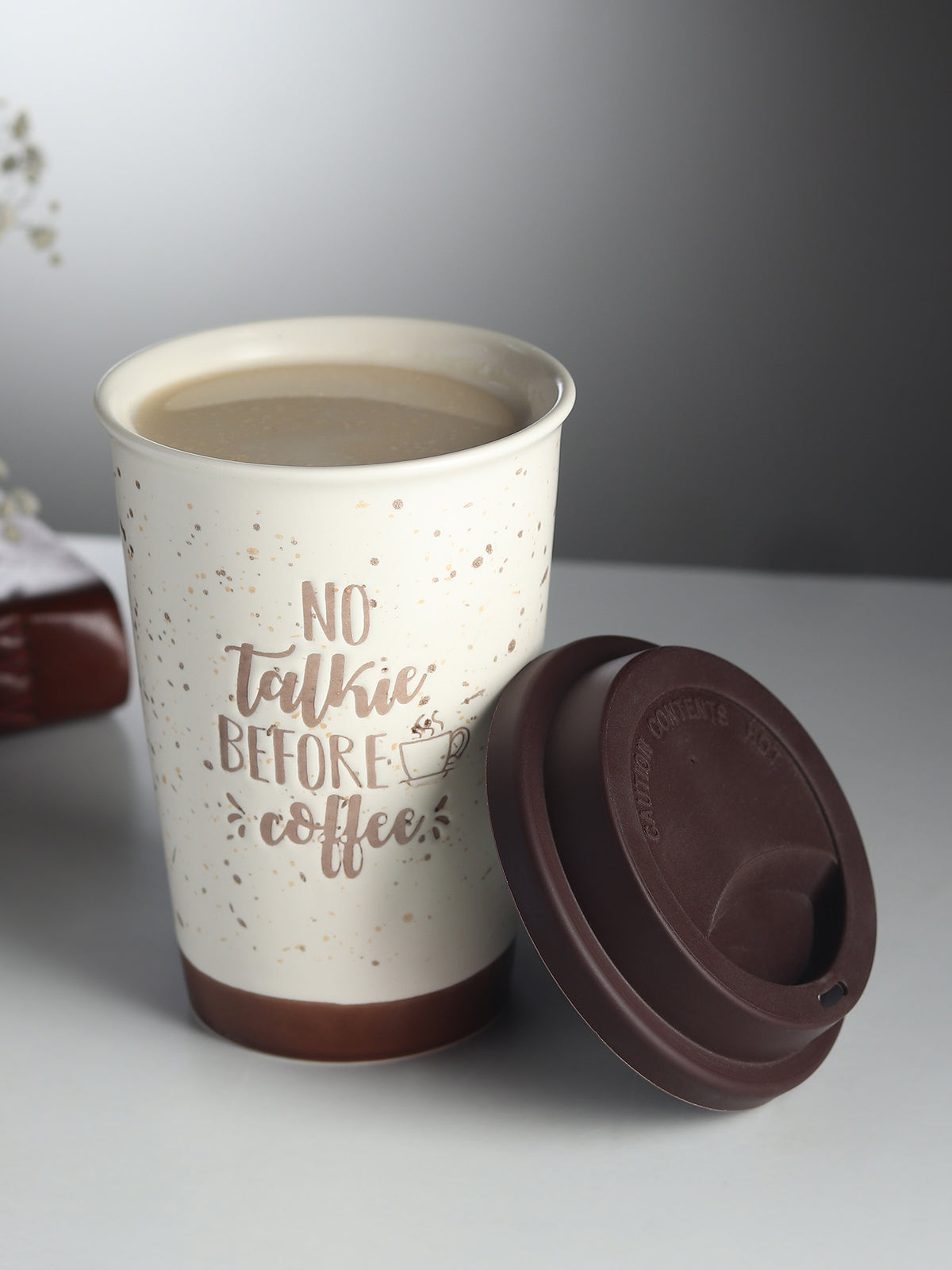 Coffee First Ceramic Mug