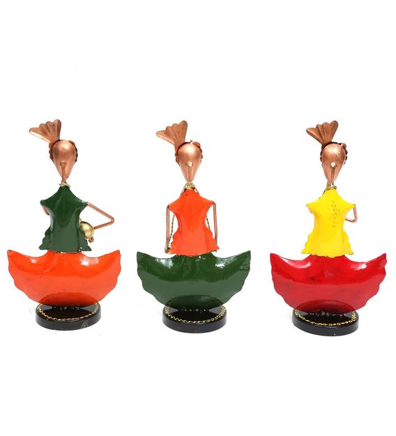 Punjabi Human Figurine Set of 3