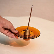 Incense & Sage Holder - Amber