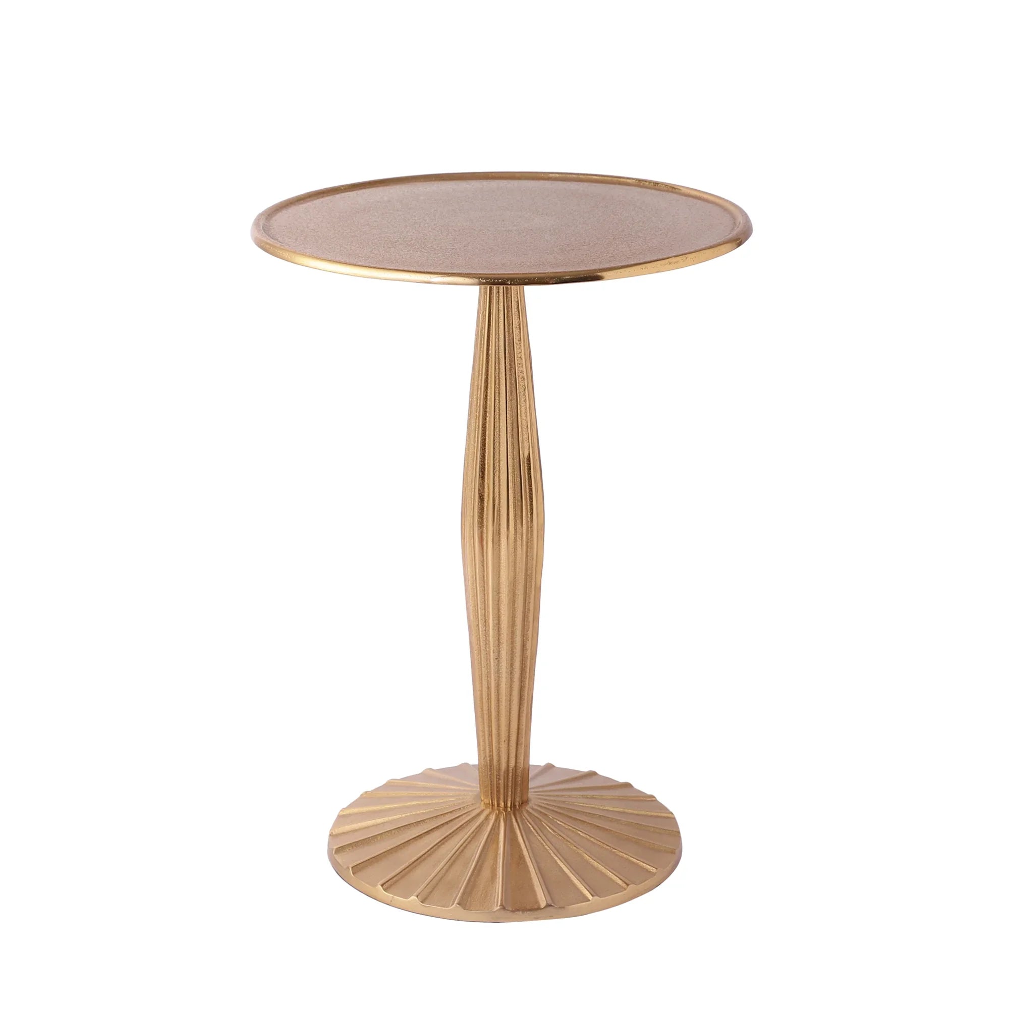 Stylish Golden Side Tables | Decorative Corner Stand For Living Room & Bedroom