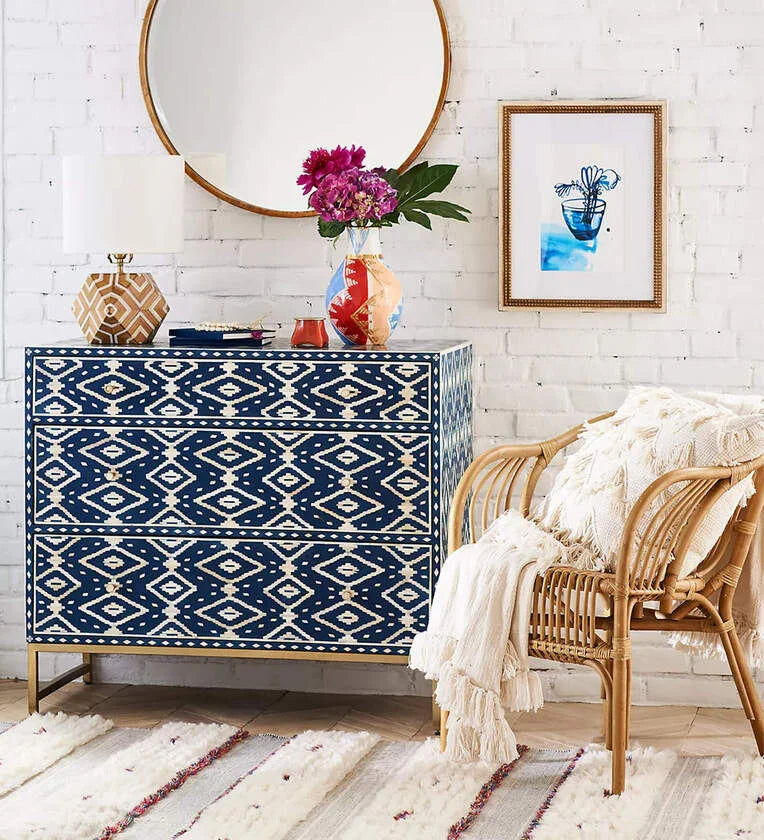 Chest of Drawer-Ikkat