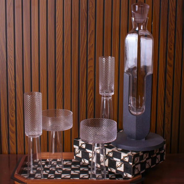 Nordic Wine Decanter & Glass Set
