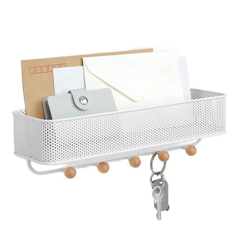 Wall Mounted Rack With Key Holder | Multipurpose Holder