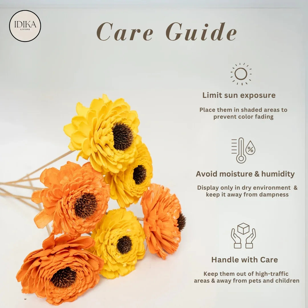 Dagji - 8 cm | Orange and Yellow