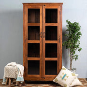 Mid Century Display Cum Cupboard