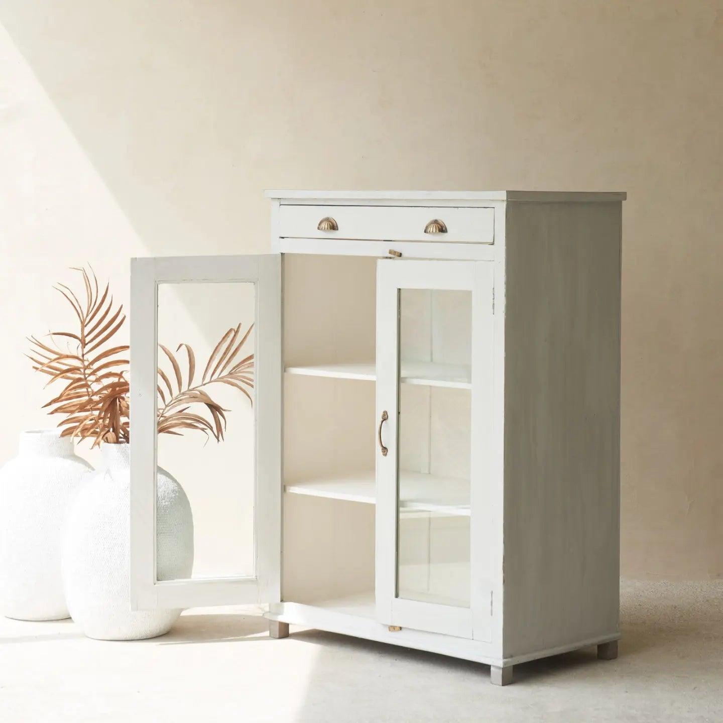 Toronto Mango Wood Cupboard Cum Cabinet