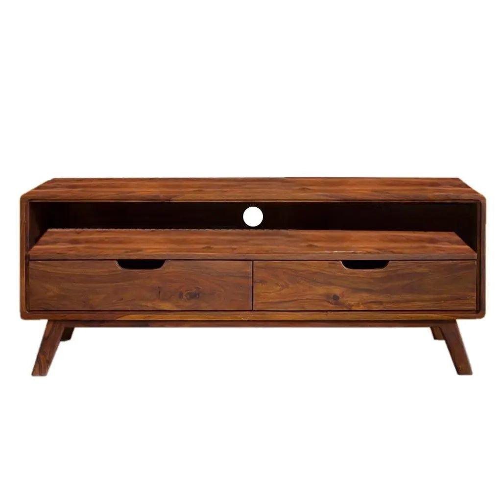 Amiya Solid Wood Tv Cabinet