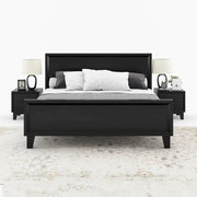 Harleen Solid Wood King Bed
