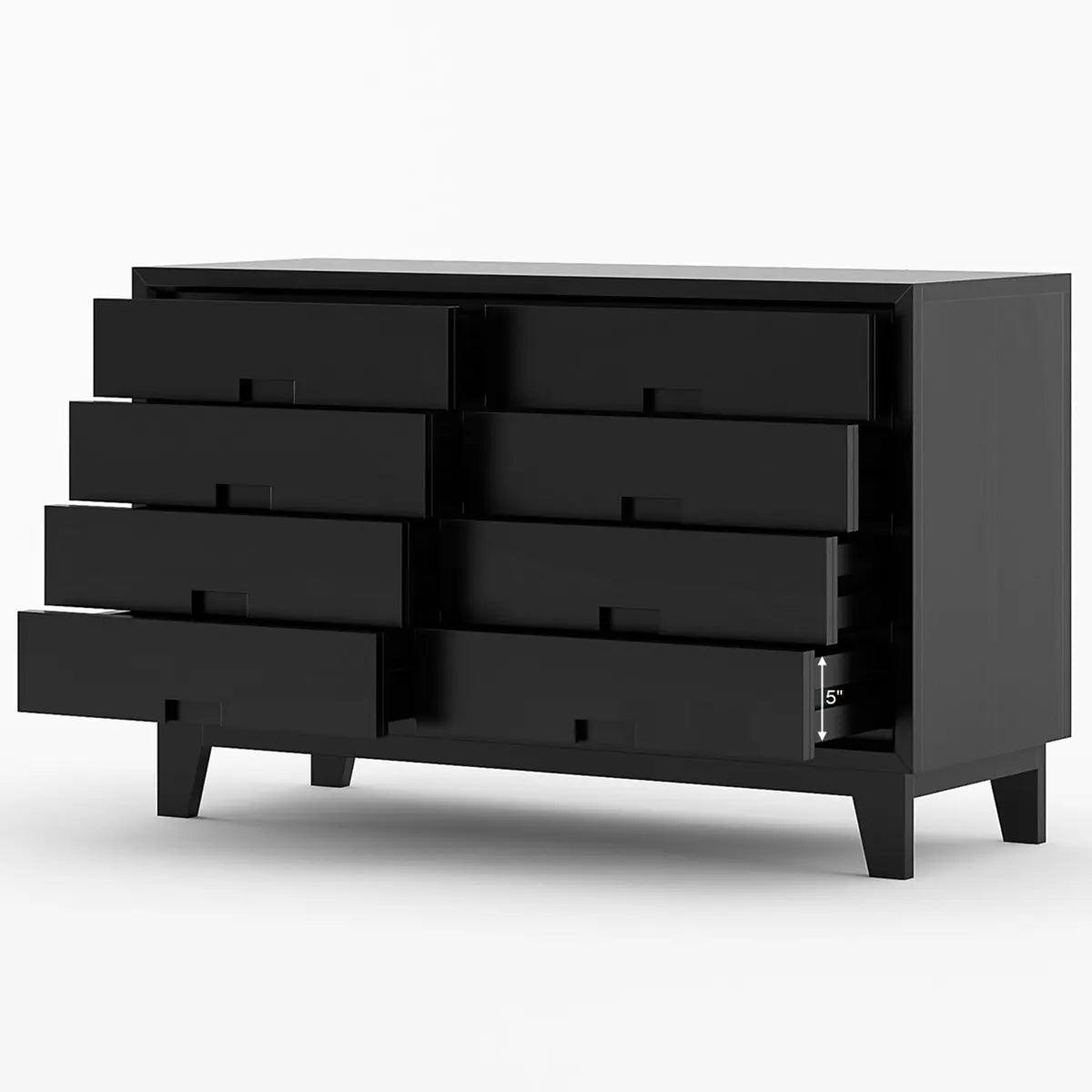 Harleen Solid Wood Chest Of Drawer