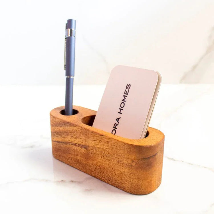 The Pen Card Holder | Stationary Stand For Table