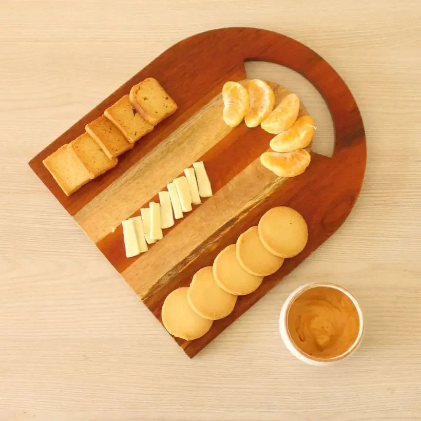 Semi-Elongated Platter |  Mango Wood